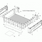 R13WH76AG/AR/EAH/EAI RANGER 800 CREW Body, box asm.