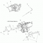 R14TH76AA/AC/EAS/AAC/ACC/EASC RANGER 800 Крепление двигателя