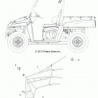 R14RH76AA/76AC/7EAZ RANGER 800 EFI MIDSIZE Body, side nets