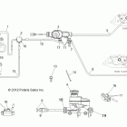 R14TH76AA/AC/EAS/AAC/ACC/EASC RANGER 800 Brakes, lines and master cylinder