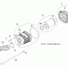 R14TH76AA/AC/EAS/AAC/ACC/EASC RANGER 800 Воздушная система