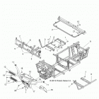 R14TH76AA/AC/EAS/AAC/ACC/EASC RANGER 800 Chassis, frame and front bumper