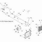 R13WH76AG/AR/EAH/EAI RANGER 800 CREW Система охлаждения