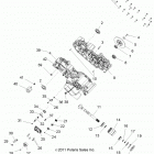 R13WH76AG/AR/EAH/EAI RANGER 800 CREW Картер КПП