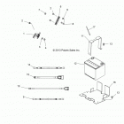 R14TH76AA/AC/EAS/AAC/ACC/EASC RANGER 800 Электрика,АКБ