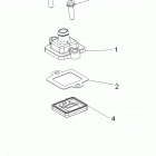 A16DAA57N1/E57NM  ACE 570 EFI MD Engine, breather