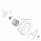 R14TH76AA/AC/EAS/AAC/ACC/EASC RANGER 800 Колесо заднее