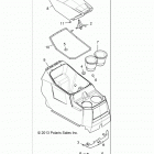 R15RTA/E87 RGR 900 XP ALL OPTIONS Body, center console