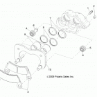 R13WH76AG/AR/EAH/EAI RANGER 800 CREW Задние тормозные  колодки