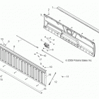 R13WH76AG/AR/EAH/EAI RANGER 800 CREW Body, tailgate asm.