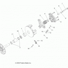 R13WH76AG/AR/EAH/EAI RANGER 800 CREW Сцепление