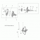 R14WH88A/9EA RANGER 900 CREW ALL OPTIONS Engine, cooling, waterpump