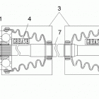 R16RMAE4G8/G9/N8 RANGER EV Задний привод