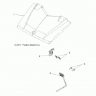 R13WH76AG/AR/EAH/EAI RANGER 800 CREW Body, hood latch