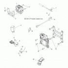 R13WH76AG/AR/EAH/EAI RANGER 800 CREW Electrical, regulator, relays, sensors and ecu