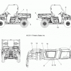 R13TH90DG RANGER 900 DIESEL Наклейки