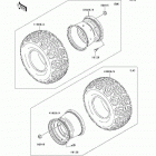 Mule 3010 Trans4x4 (KAF620-J6F) Колеса,покрышки