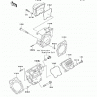 Mule 3010 Trans4x4 (KAF620-J6F) Головка цилиндра