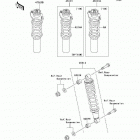 Mule 3010 Trans4x4 Hardwoods Green HD (KAF620-K6F) Амортизатор