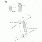 Mule 3010 Trans4x4 Diesel (KAF950-C7F) Амортизатор