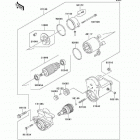 Mule 3010 Trans4x4 Diesel (KAF950-C7F) Стартер