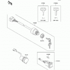 Mule 3010 Trans4x4 Hardwoods Green HD (KAF620-K6F) Замок зажигания