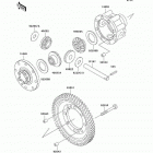 Mule 3010 Diesel 4X4 (KAF950-B2) Дефференциал