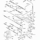 Mule 3010 Trans4x4 Diesel (KAF950-C7F) Тросы управления