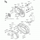 Mule 3010 Diesel 4X4 (KAF950-B2) Converter cover / drive belt