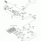 Mule 3010 Diesel 4X4 (KAF950-B7F) Воздухозаборник