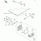 Mule 3010 Trans4x4 Diesel (KAF950-E8F) Фонарь
