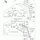 Mule 3010 Trans4x4 (KAF620-J6F) Переднее крыло(ья)