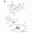 Mule 3010 Trans4x4 (KAF620-J6F) Крепление двигателя