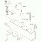 Mule 3010 4x4 Hardwoods Green HD (KAF620-H8F) Топливный бак