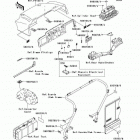 Mule 3010 Trans4x4 Diesel (KAF950-C7F) Наклейки предупреждения