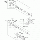 Mule 3010 4x4 Hardwoods Green HD (KAF620-H8F) Кардан
