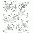 Mule 3010 Trans4x4 Diesel (KAF950-C7F) Задние тормоза