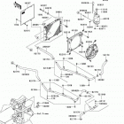 Mule 3010 Trans4x4 Diesel (KAF950-C7F) Радиатор