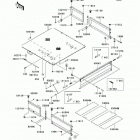Mule 3010 Trans4x4 Hardwoods Green HD (KAF620-K6F) Багажник-кузов