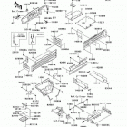 Mule 3010 Trans4x4 Diesel (KAF950-C7F) Рама ,крепежные детали