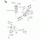 Mule 3010 Diesel 4X4 (KAF950-B7F) Передняя подвеска