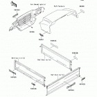 Mule 3010 4x4 Hardwoods Green HD (KAF620-H8F) Наклейки