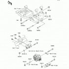 Mule 3010 4x4 Hardwoods Green HD (KAF620-H8F) Крепление двигателя
