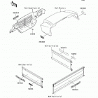 Mule 3010 Trans4x4 (KAF620-J6F) Наклейки