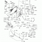 Mule 3010 4x4 Hardwoods Green HD (KAF620-H8F) Радиатор