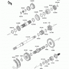 Mule 3010 Diesel 4X4 (KAF950-B7F) Трансмиссия