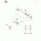 Mule 3010 Diesel 4X4 (KAF950-B7F) Замок зажигания