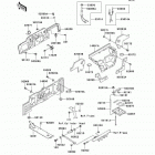 Mule 3010 Diesel 4X4 (KAF950-B7F) Рама ,крепежные детали