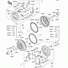 Mule 3010 Diesel 4X4 (KAF950-B2) Передние тормоза