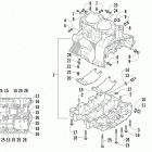 XF 9000 Sno Pro Блок цилиндров